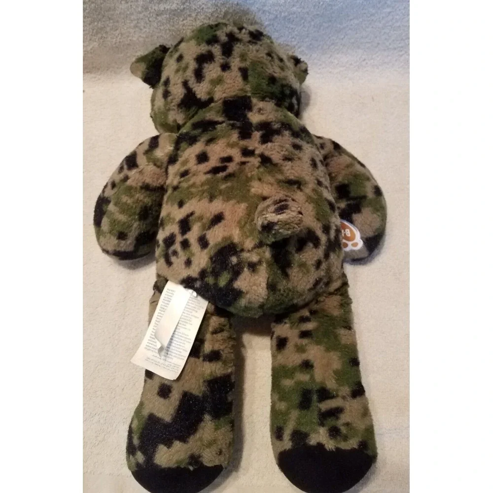 Build a Bear‎ Green Digital Pixel Camo Plush 18